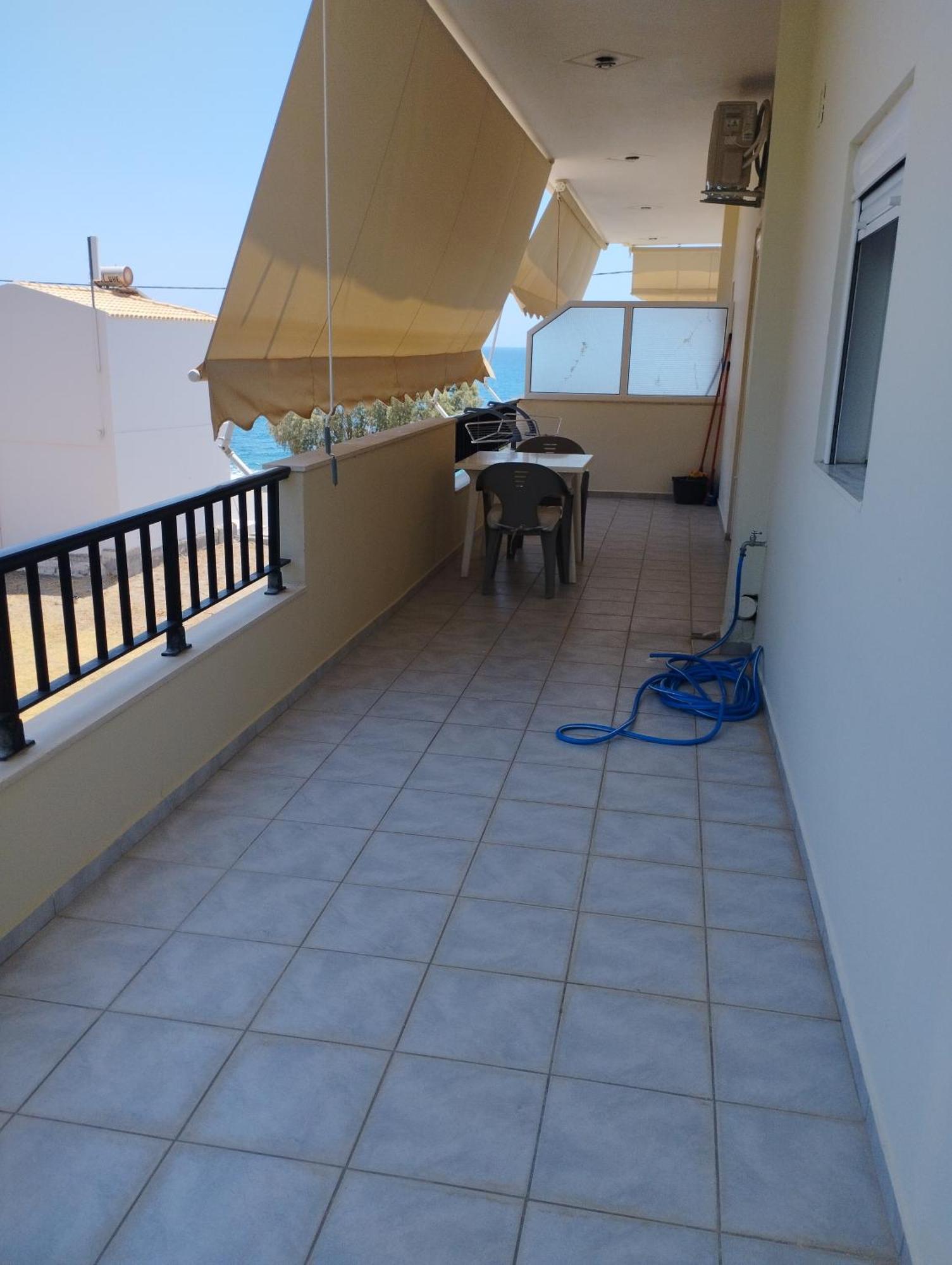 Eirini Apts On The Beach Psari Forada Bagian luar foto